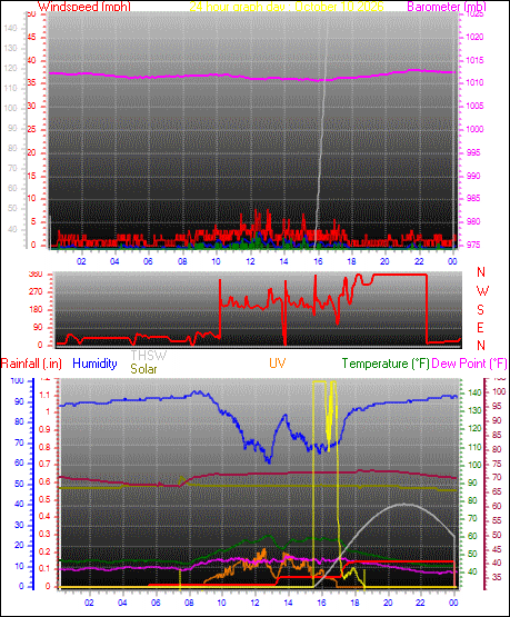 24 Hour Graph for Day 10
