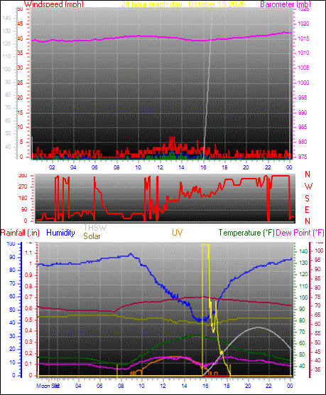 24 Hour Graph for Day 19