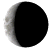 Waning Crescent, 25 days, 0 hours, 17 minutes in cycle